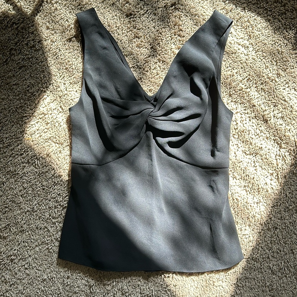 100% silk top